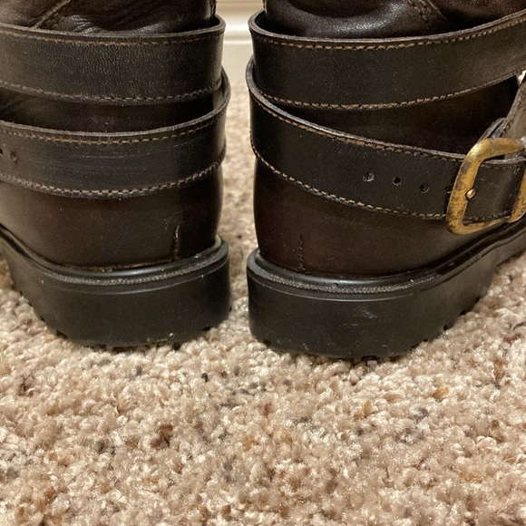 La Canadienne size 8 B brown leather boots. Made in Canada - Picture 5 of 10